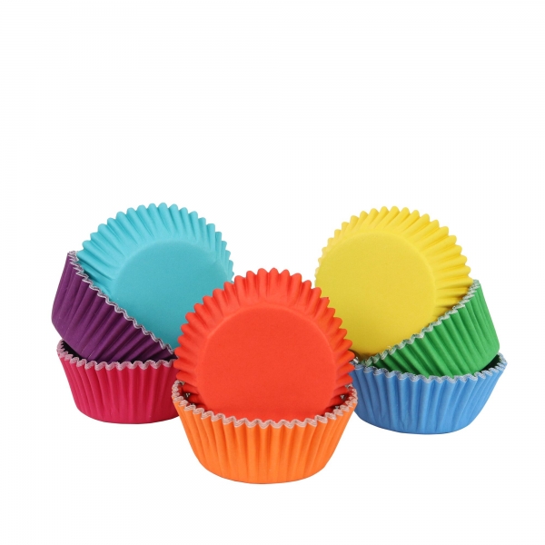 Cupcake Baking Cases - Rainbow / 100